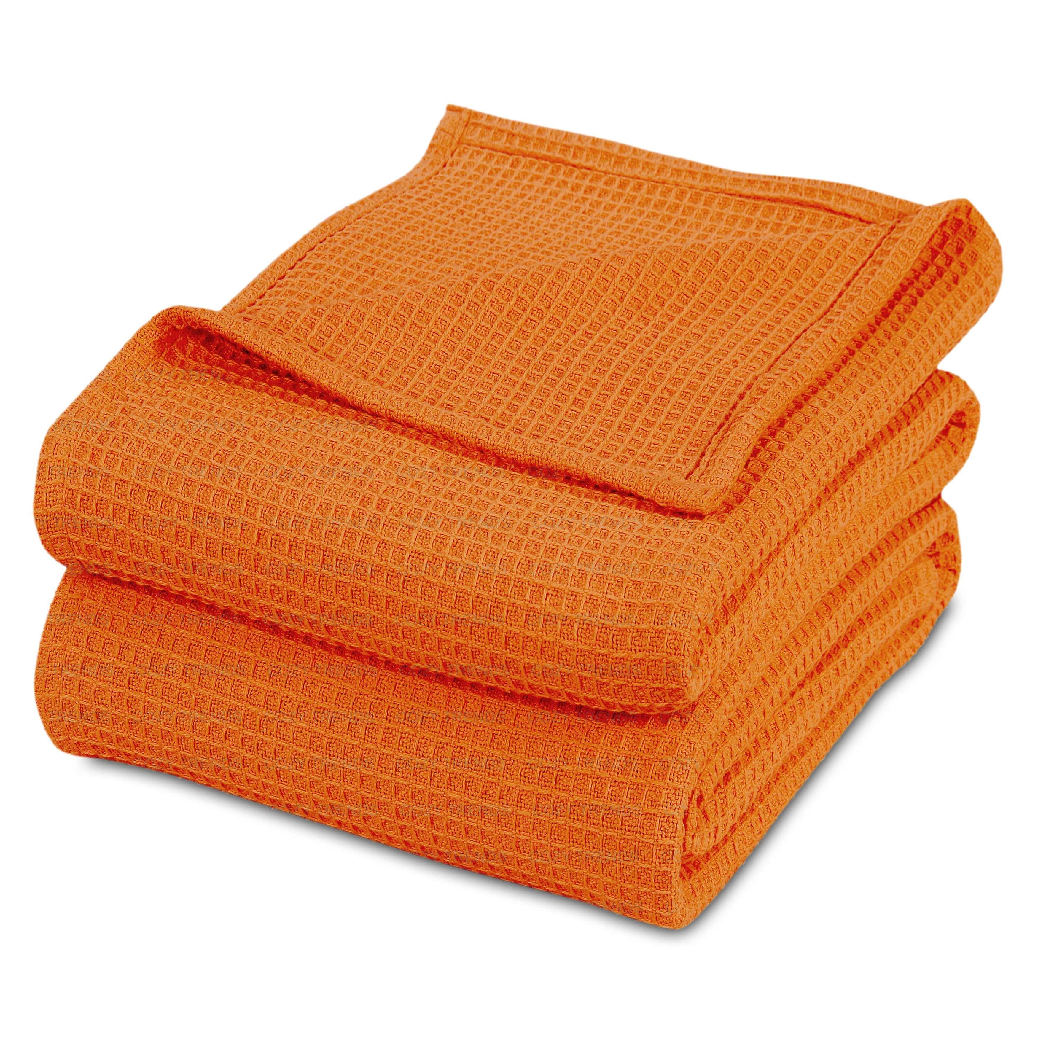 Couvertures thermiques toutes saisons 100 % coton gaufré de poids moyen
