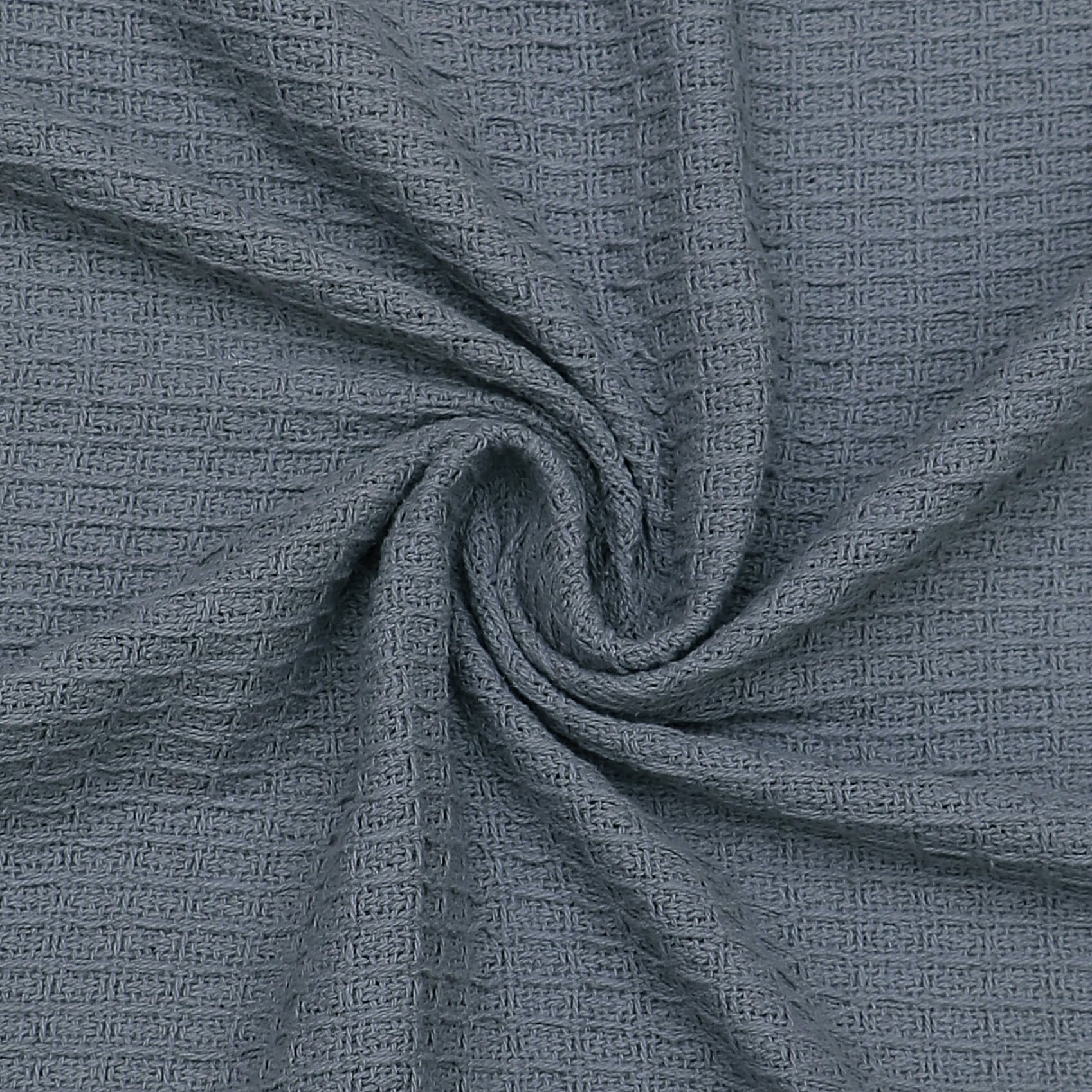 Couvertures thermiques toutes saisons 100 % coton gaufré de poids moyen