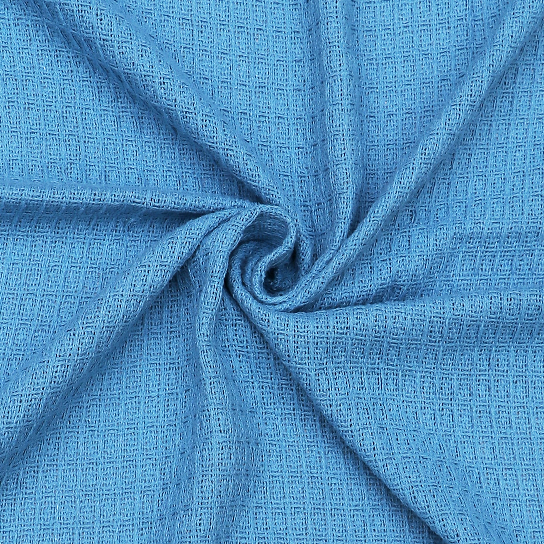 Couvertures thermiques toutes saisons 100 % coton gaufré de poids moyen