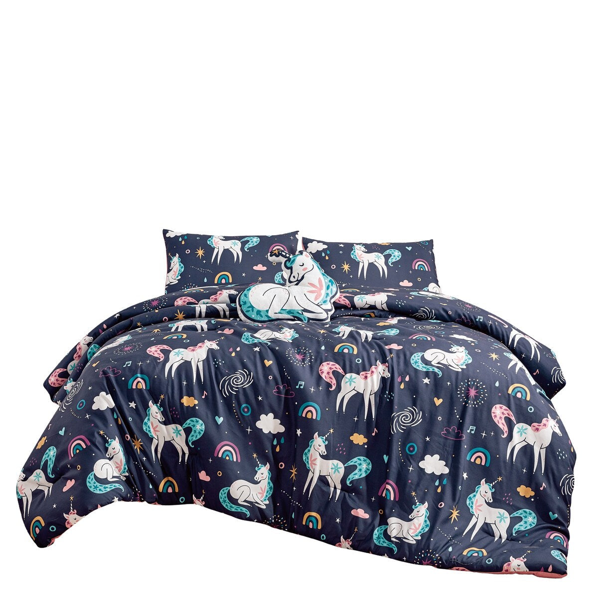 Ensemble de couettes Licorne pour lit simple ou double