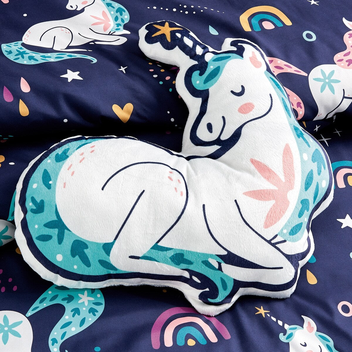 Ensemble de couettes Licorne pour lit simple ou double
